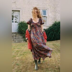 Brynne ruby patchwork - NWOT size M